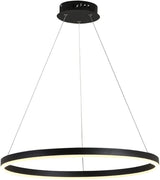 Modern Minimalist Hanging Light Black Acrylic Shade Hanging Lamp Nordic Living Room