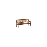 Patio Collection Martin Adirondack Acacia Wood Bench, Natural