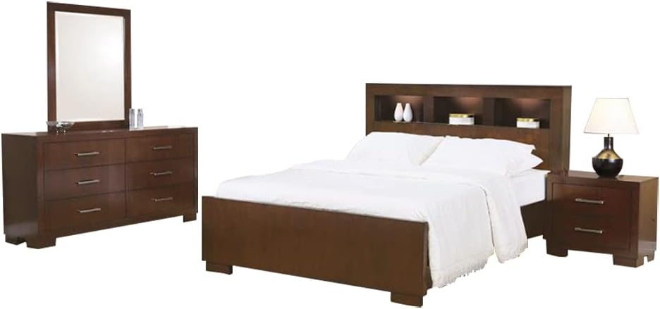 Jessica Eastern King Bed 4-Piece Set