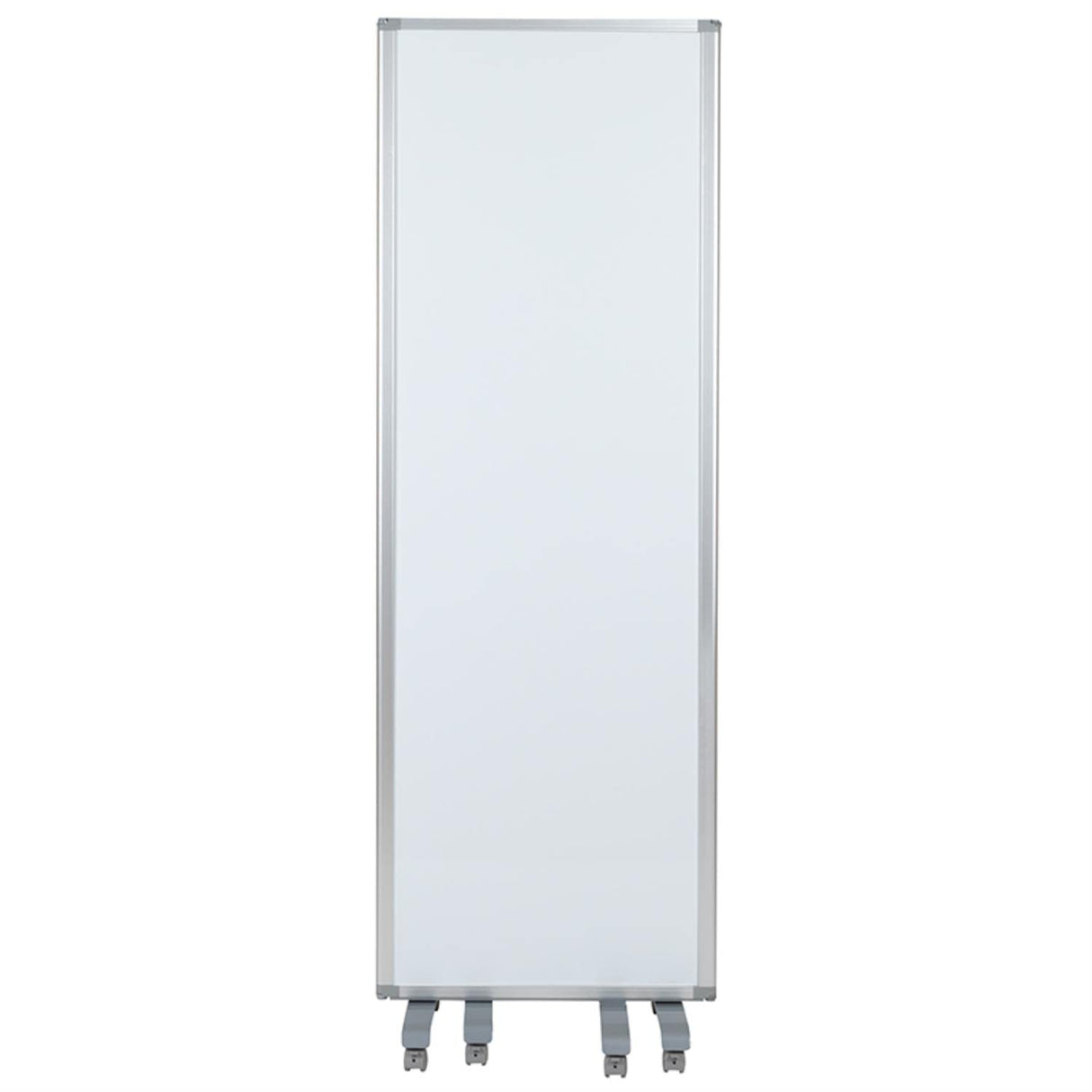 Raisley 3-Section Mobile Magnetic Whiteboard Partition for Classrooms or Offices