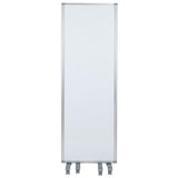 Raisley 3-Section Mobile Magnetic Whiteboard Partition for Classrooms or Offices