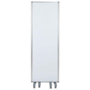 Raisley 3-Section Mobile Magnetic Whiteboard Partition for Classrooms or Offices
