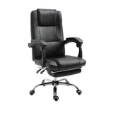 Executive Chair with Footrest Reclining Leather Chair,High Back Ergonomic Home