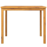 Patio Dining Table 35.4"x35.4"x29.1" Solid Wood Acacia