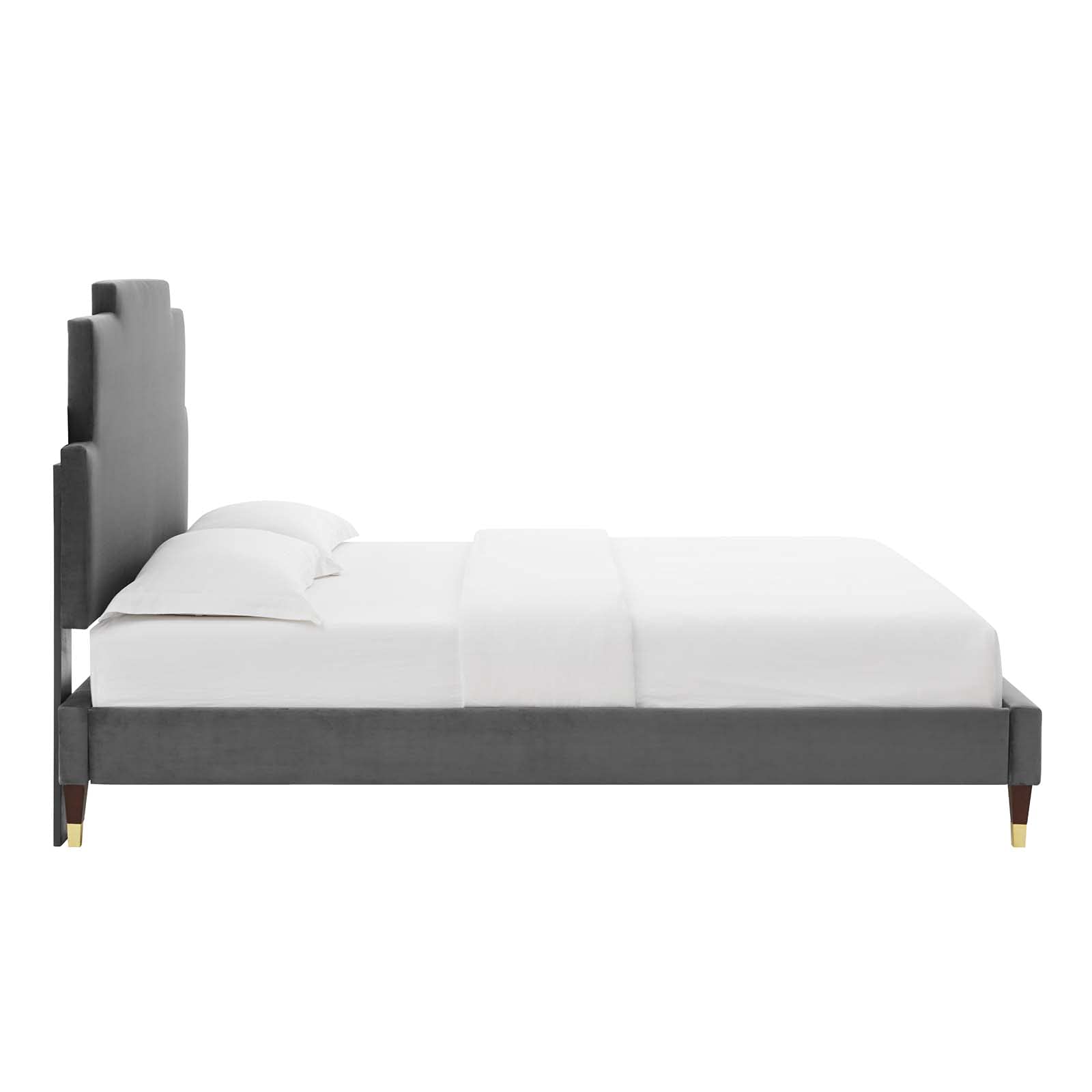 Lindsey Platform, King, Charcoal