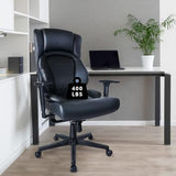 Executive Office Chair Heavy Duty Large PU Leather Ergonomic Executive Desk Chair