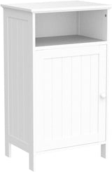 Small Floor Storage Cabinet/Organizer with Drawer and Door, For Bathroom & Toilet,