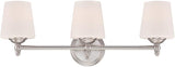 15006-3B-35 Darcy 3 Light Bath Bar, Brushed Nickel