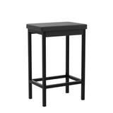 Bar Stools, Set of 2 Bar Chairs, 24.8-Inch Height Stools, Breakfast Bar Stools