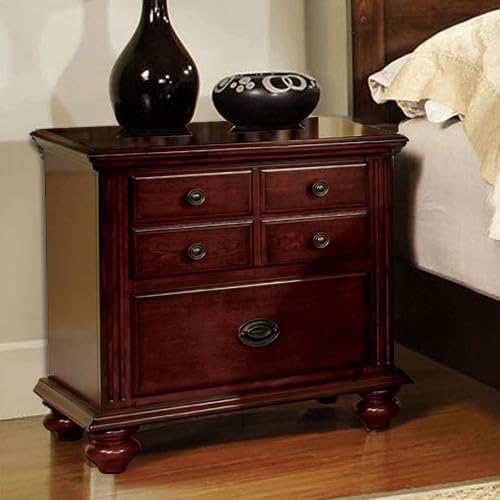 of America Gabrielle Ii Cherry Nightstands