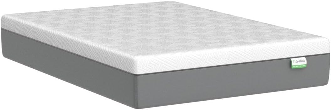 Novilla Full Mattress, 12 Inch Gel Memory Foam Full Size Mattress for Cool Night & Pressure Relief, Medium Plush Feel with Motion Isolating, Bliss