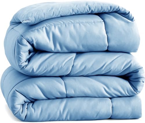 Queen Size Down Alternative Microfiber Quilted Solid Comforter/Duvet Insert
