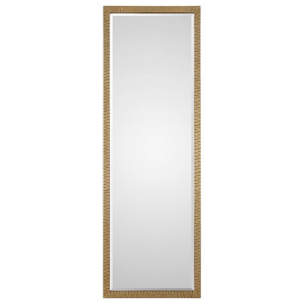 Contemporary Iron Decorative Mirror in Gold