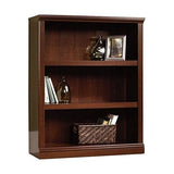 43.75" x 35.25" Traditional Engineered Wood 3-Shelf Bookcase with Patented Slide-On