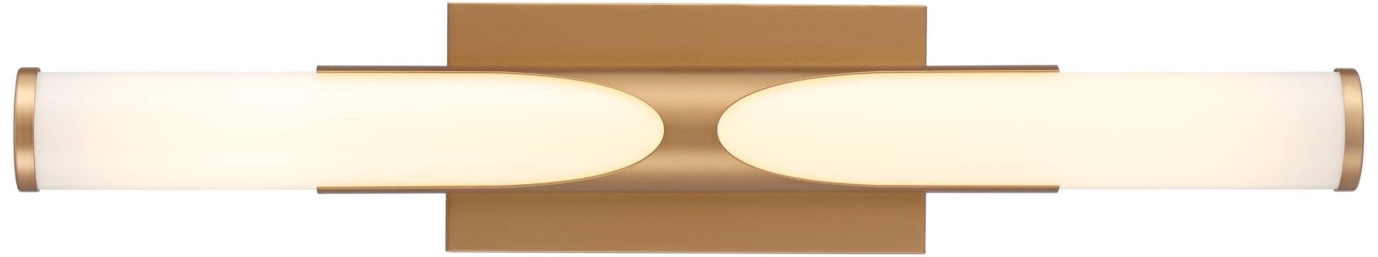 Possini Euro Oyama 24 3/4" Wide Gold LED Bath Light