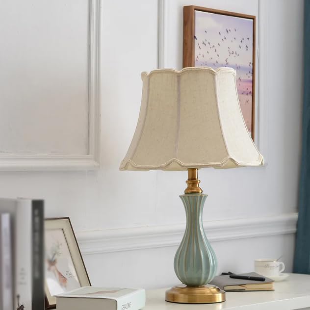 Bedside Lamp European Pastoral Warm Wedding House Villa Ceramic Table Lamp