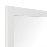 Wall Mirror, S01, 70 x 50, White, Made in Italy