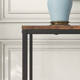 Thin Console Sofa Tables for Entryway,Wood Frame Behind Sofa Couch Table,Narrow Entryway Table,