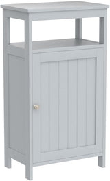 Floor Storage Cabinet, Multifunctional Side Storage Cabinet with Three-Position Adjustable