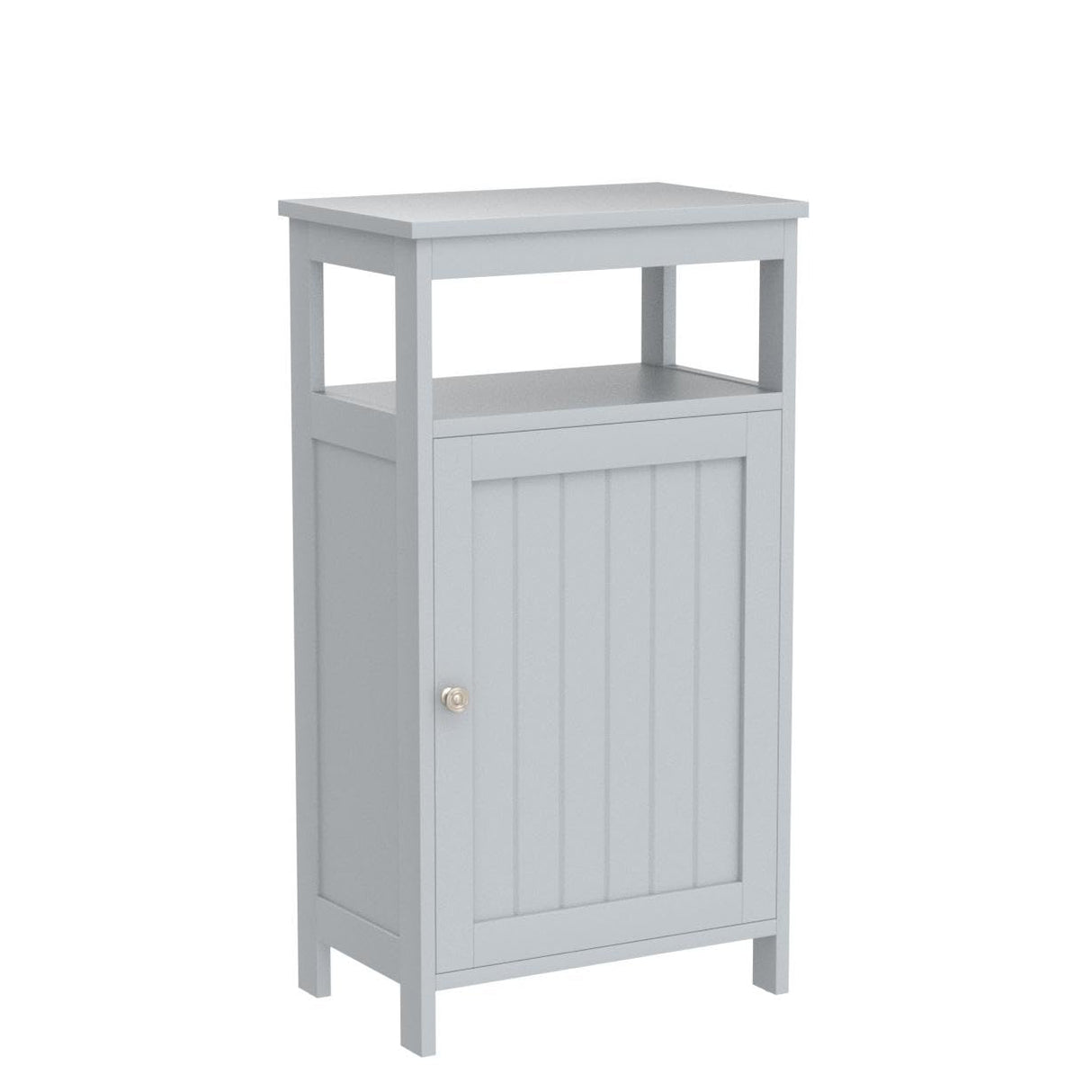 Floor Storage Cabinet, Multifunctional Side Storage Cabinet with Three-Position Adjustable