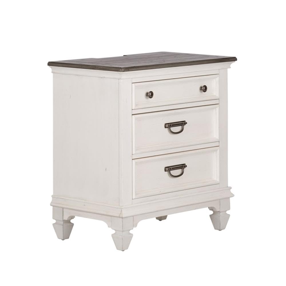 Industries Allyson Park Night Stand w/Charging Station