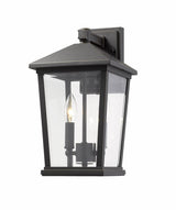 568M-BK 2 Light Outdoor Wall Sconce, Black