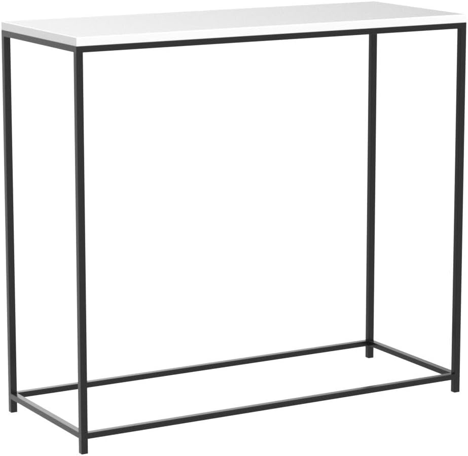 Safdie & Co. Console Table, White, 12D x 31W x 28H in