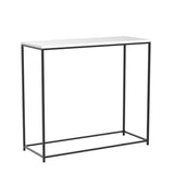 Safdie & Co. Console Table, White, 12D x 31W x 28H in