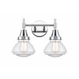 447-2W-PC-G322 Two Light Bath Vanity