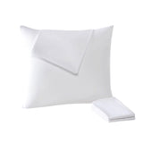 4 Pack Waterproof Down Feather Proof Pillow Protectors with Zipper King Size Set of 4 Poke Proof Bed