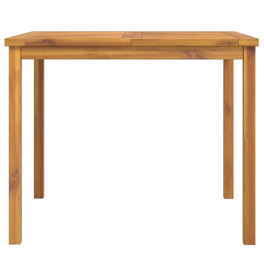 Patio Dining Table 35.4"x35.4"x29.1" Solid Wood Acacia