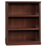 43.75" x 35.25" Traditional Engineered Wood 3-Shelf Bookcase with Patented Slide-On