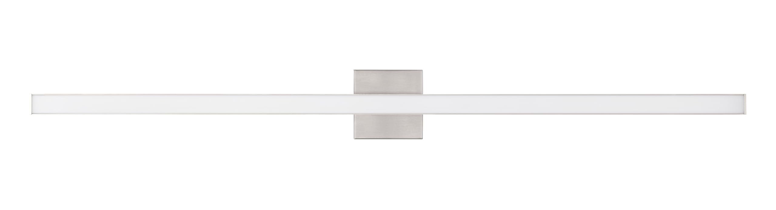 10148BNK-LED Trim Vanity, Integrated LED, Brushed Polished Nickel