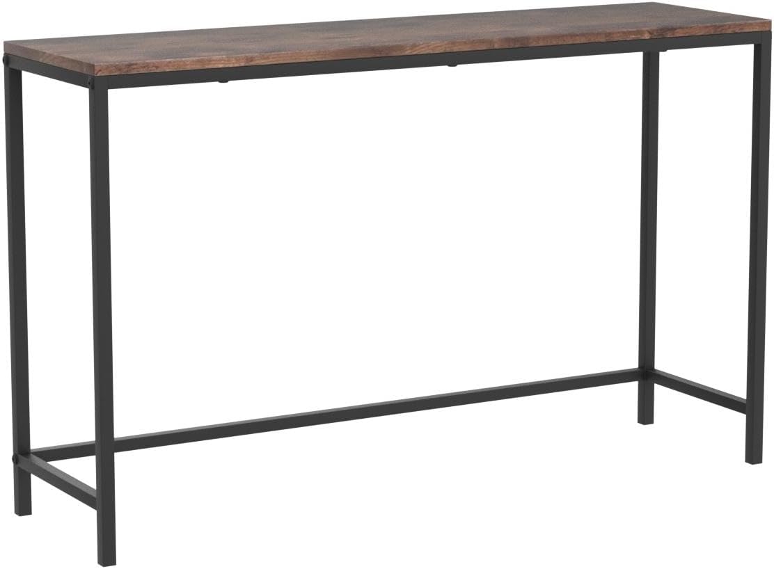 Thin Console Sofa Tables for Entryway,Wood Frame Behind Sofa Couch Table,Narrow Entryway Table,