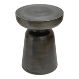 Modern/Contemporary Accent Table in Silver Finish