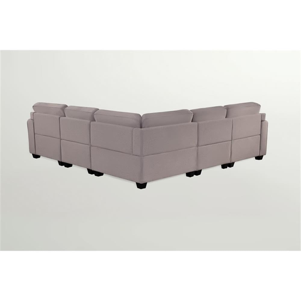 Legend Vansen Fabric Flexible Combination Module Reversible Sectional Sofa