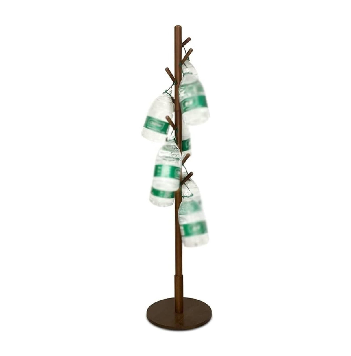 Coat Rack Modern Standing Coat Rack Floor-Standing Single Pole Coat Stand Tree-Shaped Coat Shelf