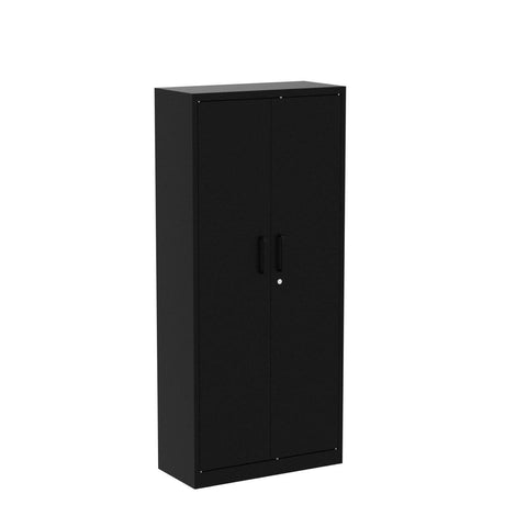 Metal Garage Storage Cabinet with 2 Doors and 5 Adjustable Shelves