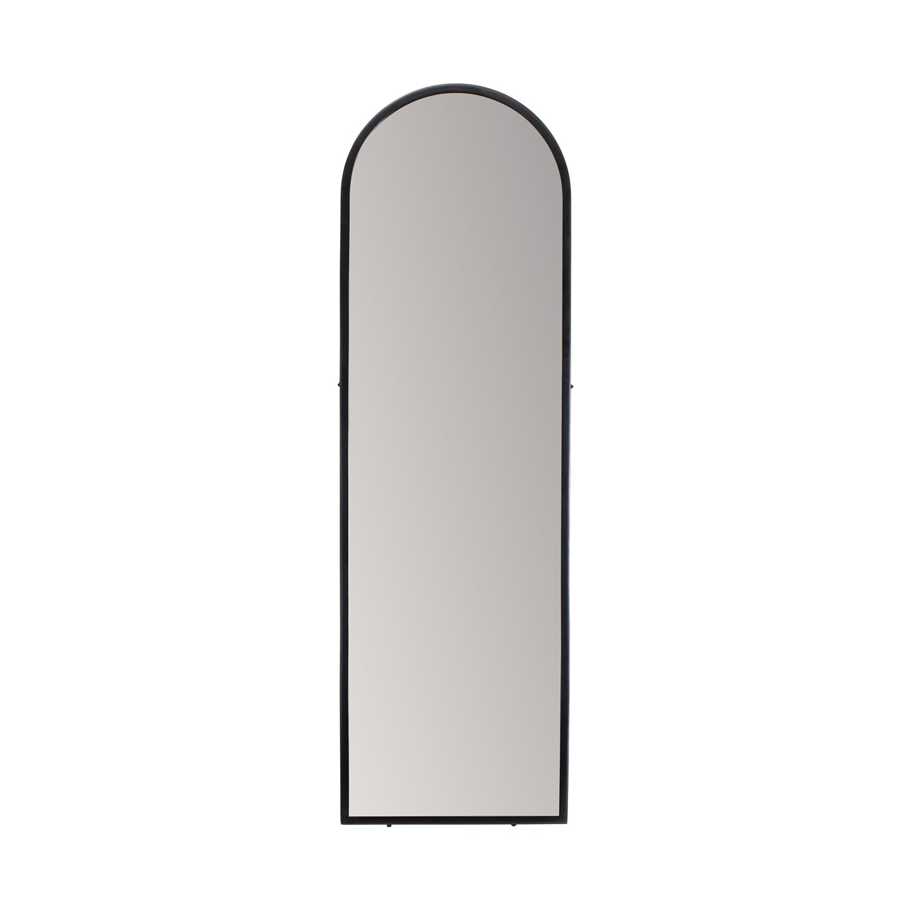Decor 60-in by 18-in Aria Black Arched Mirror