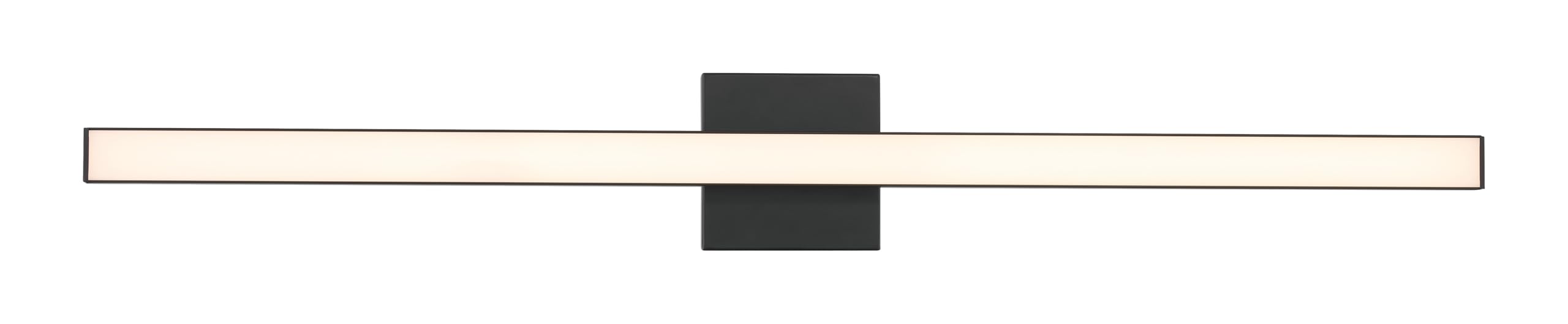 10136FB-LED Trim Vanity, Integrated LED, Flat Black