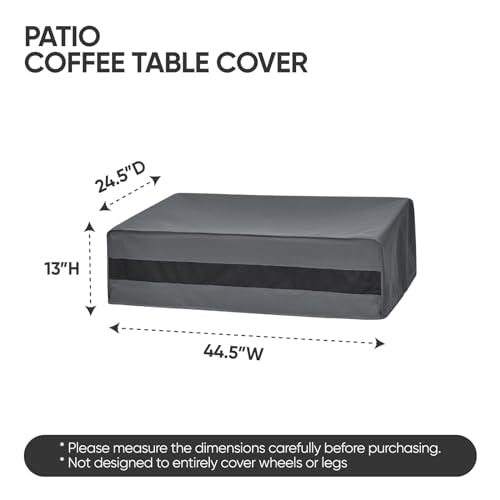 Furniture Covers 4 Piece, Outdoor Furniture Covers Waterproof, 600D Heavy Duty