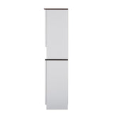 Studio DR 883300-White/Wenge Cabinet, White/Dark Brown