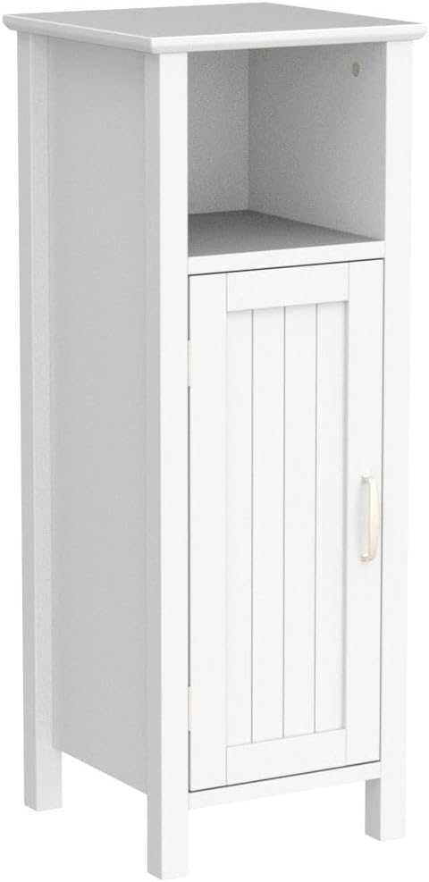 Bathroom Floor Cabinet, Multifunctional Storage Cabinet, Anti-Tipping Device,