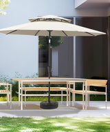 70 lb Heavy Duty Water Fillable Base Stand for Patio Outdoor Table Umbrella