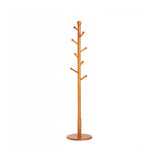 Coat Rack Wood Coat Rack Stand, Freestanding Coat Tree with 8 Hooks