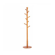 Coat Rack Wood Coat Rack Stand, Freestanding Coat Tree with 8 Hooks
