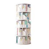 Rotating Bookshelf Tower, Circular Bookshelf for Kids&Adults