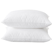 Feather Pillows Queen Size Set of 2 Pillows Hotel Bed Pillows