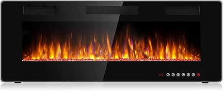 60 inch Ultra Thin Silence Linear Electric Fireplace