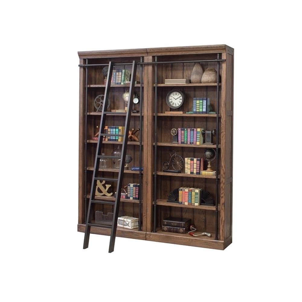 Avondale 2 Bookcase Wall, Oak